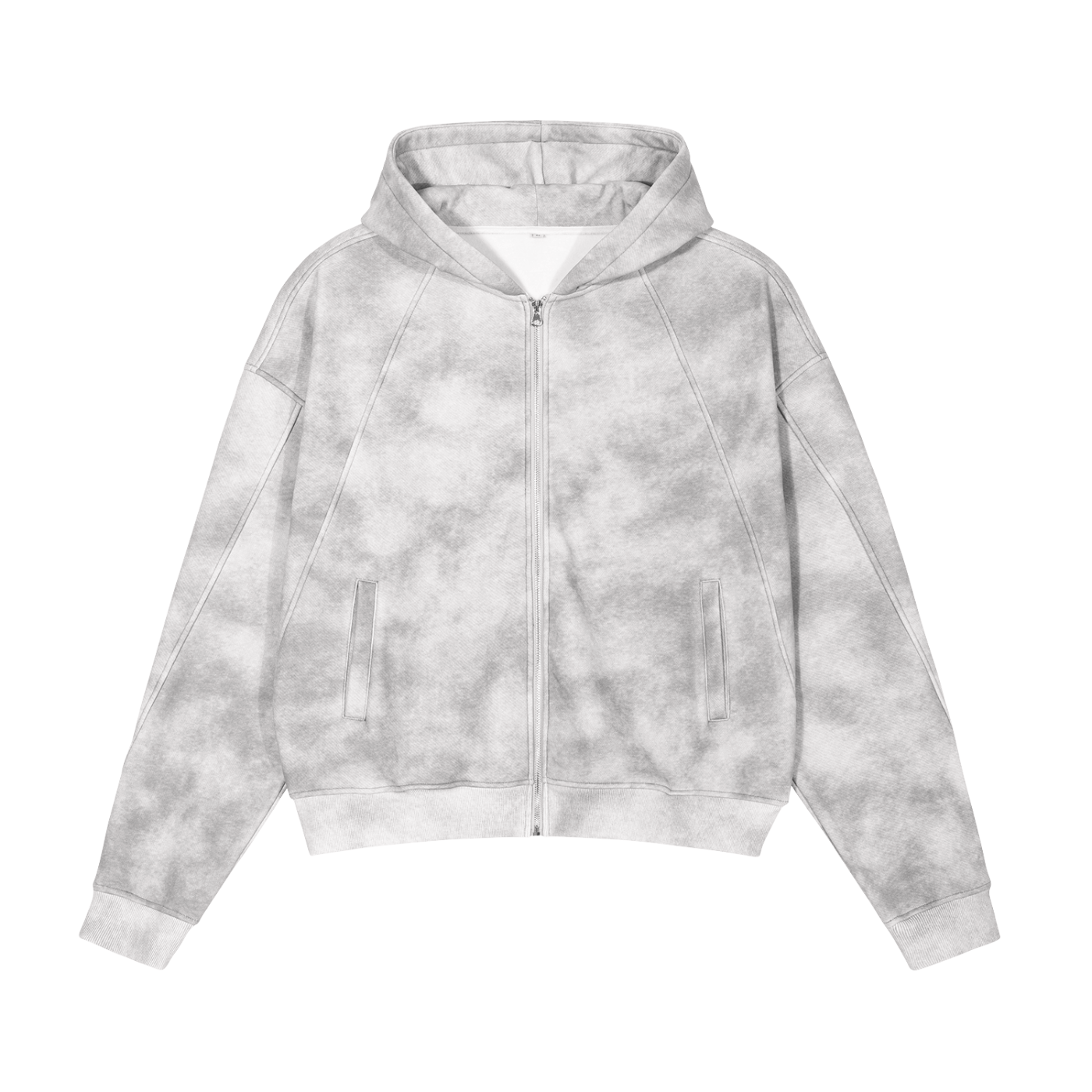 White Camo Fleece Hoodie