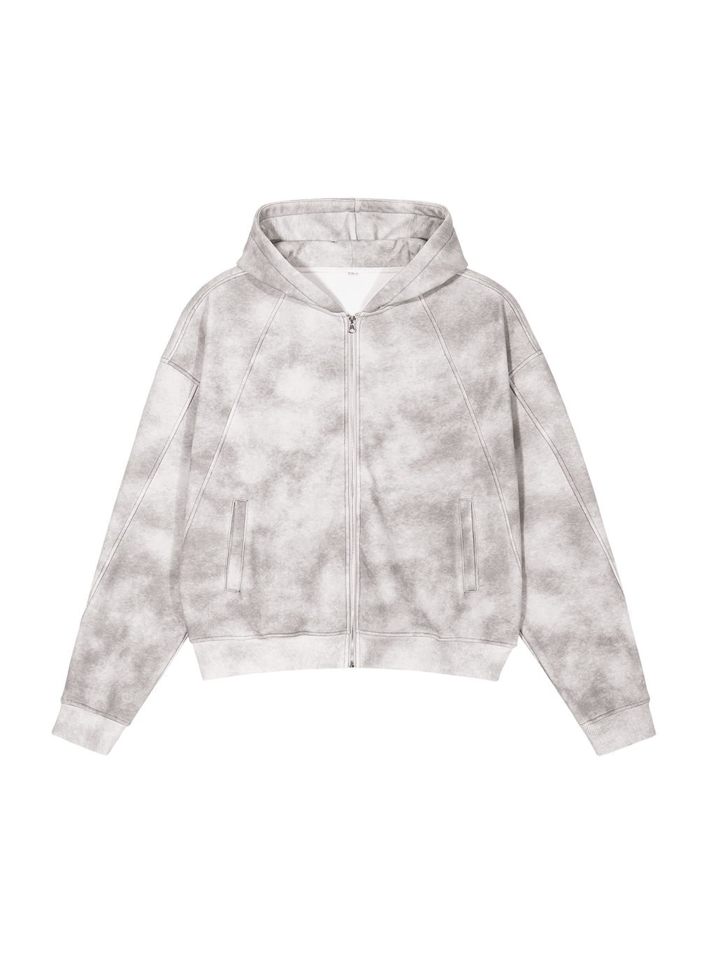 White Camo Fleece Hoodie