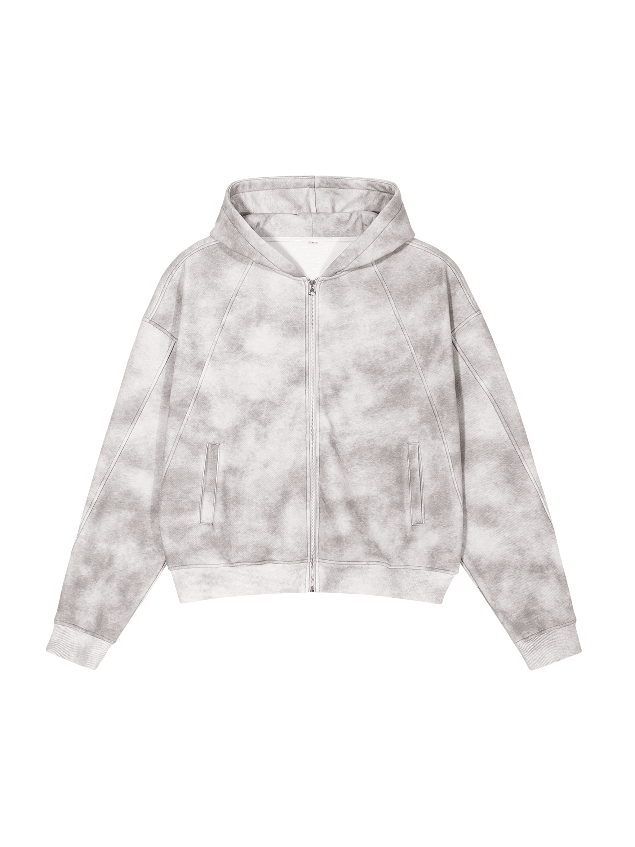 White Camo Fleece Hoodie